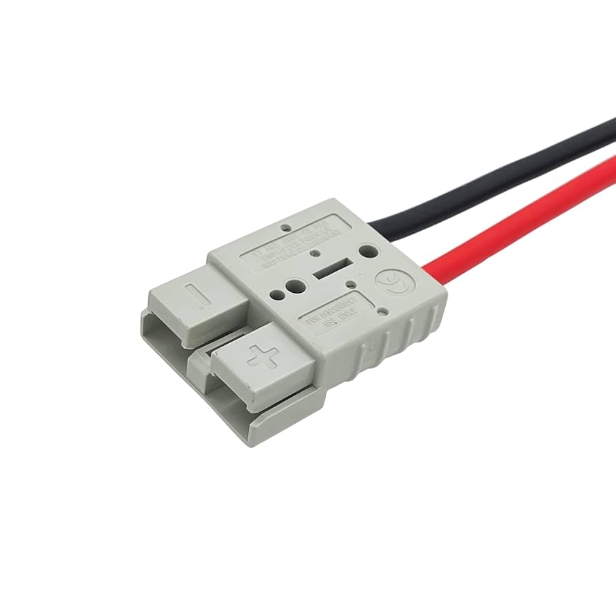 Amazon | JooFn 電動フォークリフト充電プラグ 10AWG バッテリー